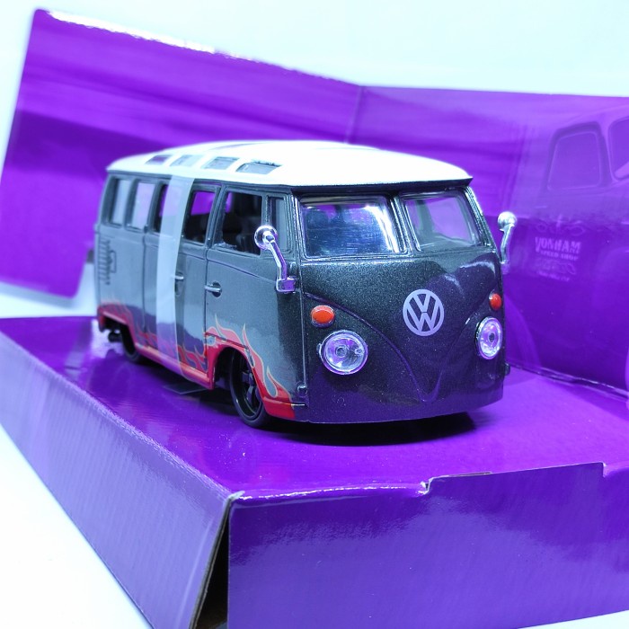 ✅New Diecast Miniatur Mobil Vw Kombi Samba Klasik 1:24 Maisto Volkswagen Diskon