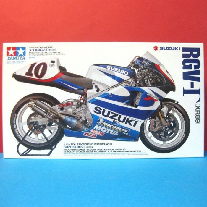 ✅New Tamiya 14081 Suzuki Rgv Gamma Xr89 Model Kit Motor Xr 89 Bisa Sameday
