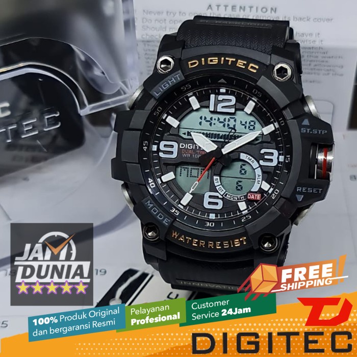 ✅Ori Digitec Original Da-2102T Go Da2102 Digitec 2102 Jam Tangan Pria Terbatas