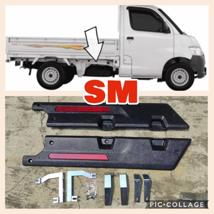 ✅Original Perisai Bak Samping Tutup Bak Samping Daihatsu Gran Max Grandmax Picku Terbaru