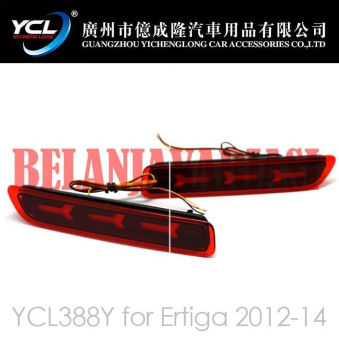 ✨New Lampu Bemper Reflektor Belakang Ertiga 2012-2014 Terbaru