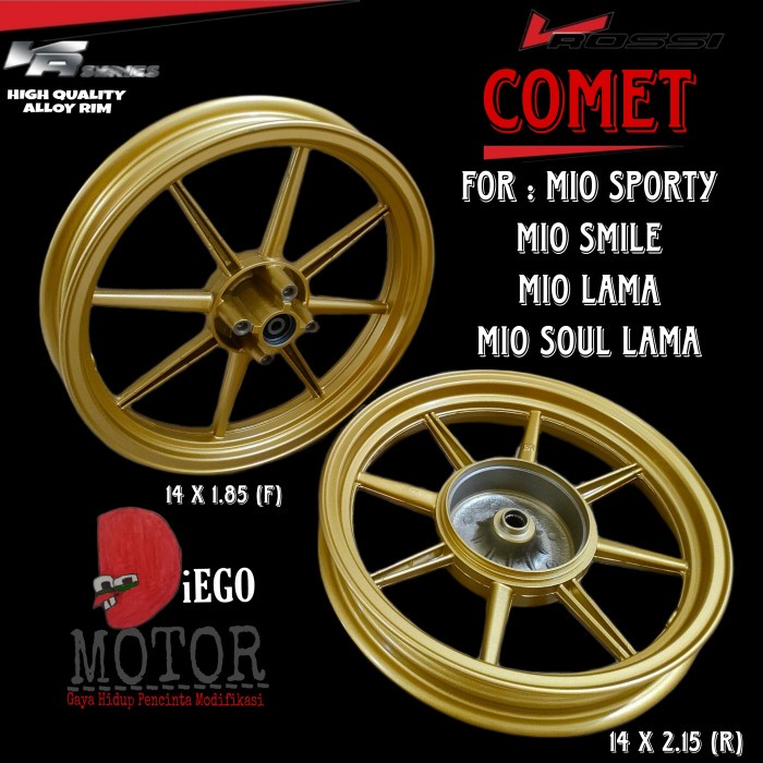 VELG RACING VROSSI VENOM COMET YAMAHA MIO LAMA - MIO SOUL - MIO SPORTY