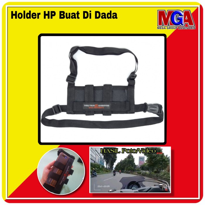 

Promo Stand Holder Hp Vlog Motovlogger/Traveling/Ridding/Sunmori