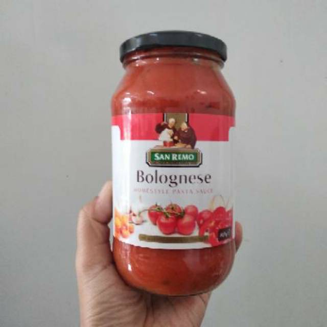 

Saus Pasta Bolognese San Remo 500Gr