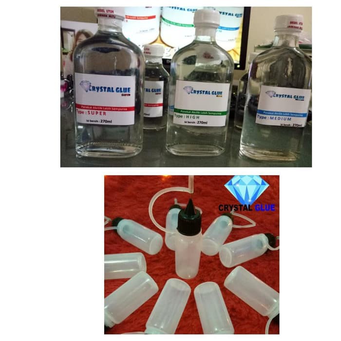

Lem Akrilik 270Ml / Lem Acrylic / Lem Ka / Lem Bening