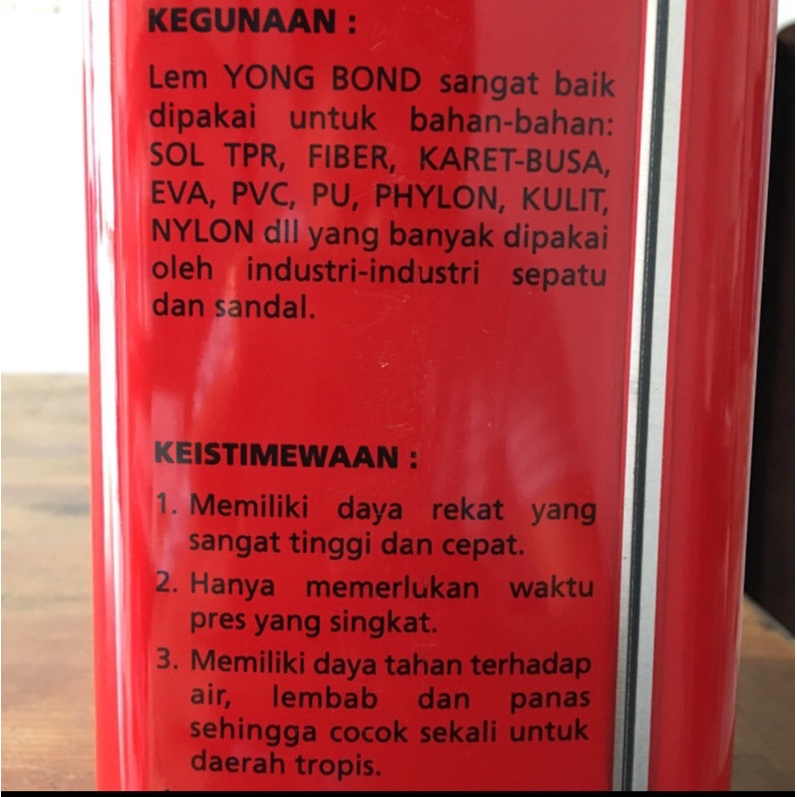 

Lem Graft/Lem Putih G-600 Yong Bond