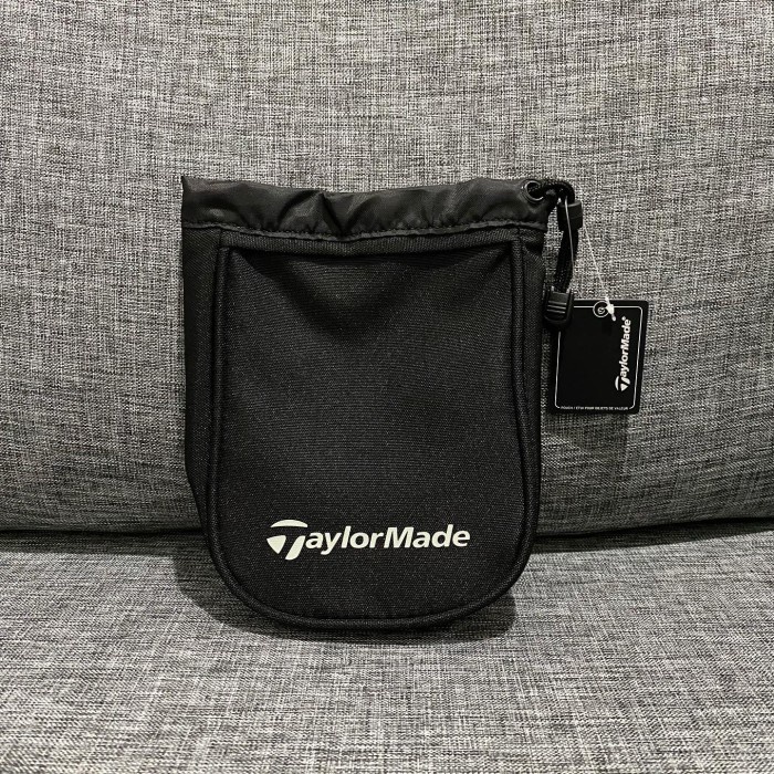 [New] Taylormade Golf Valuables Pouch Black Limited