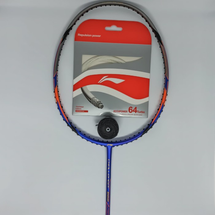 [New Ori] Raket Badminton Li-Ning Challenger 666 Original 100 Free Aksesoris Limited