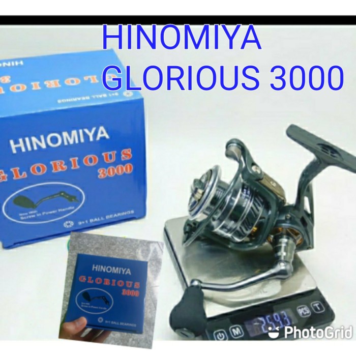 [COD] Reel Hinomiya Glorious 3000 Handle Bisa Sameday