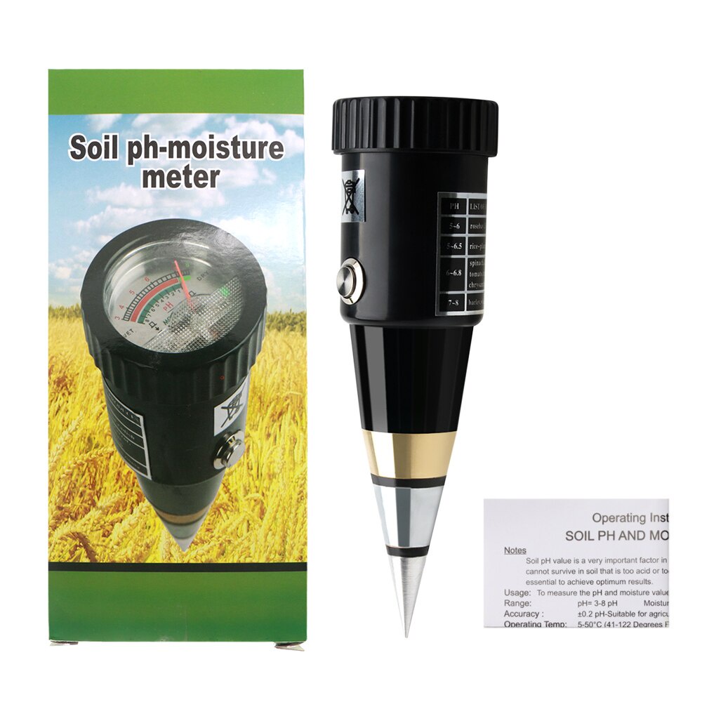 Ph Meter Tanah Vt 05 / Alat Ukur Ph Meter Tanah Vt-05/Alat Ggukur Tanah 2 In 1 Type Ph Meter Soil