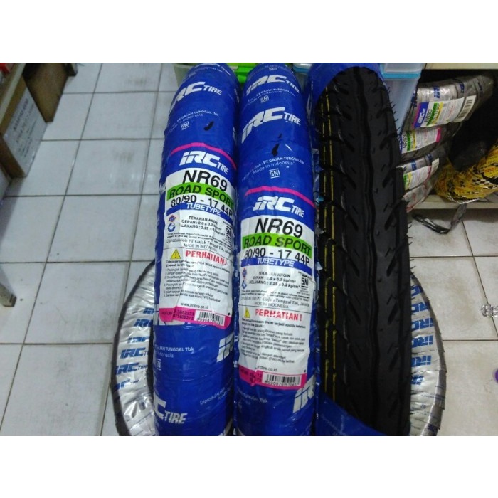 BAN LUAR IRC 80/90-17 NR69 ORIGINAL BEST QUALITY