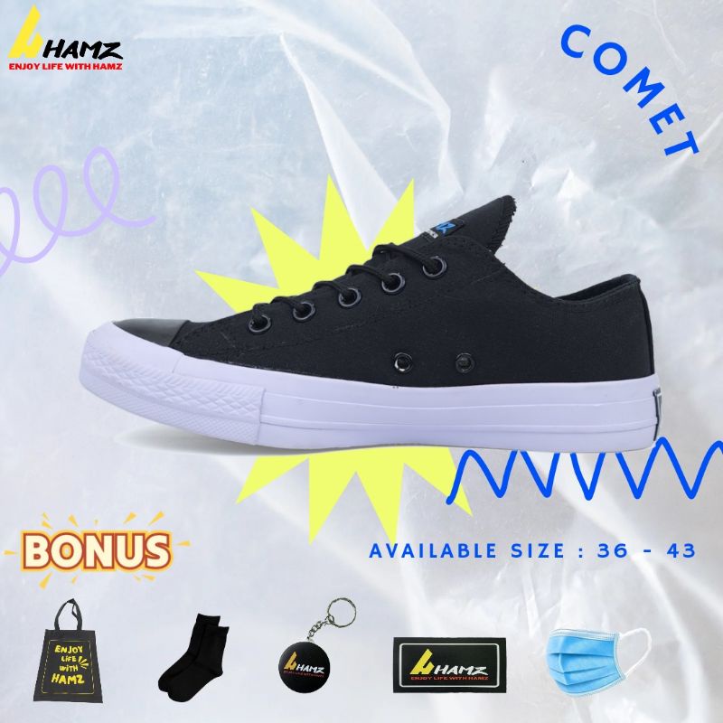 SEPATU CONVERSE CT2 UNDEFEATED BLACK PETIR HITAM PUTIH