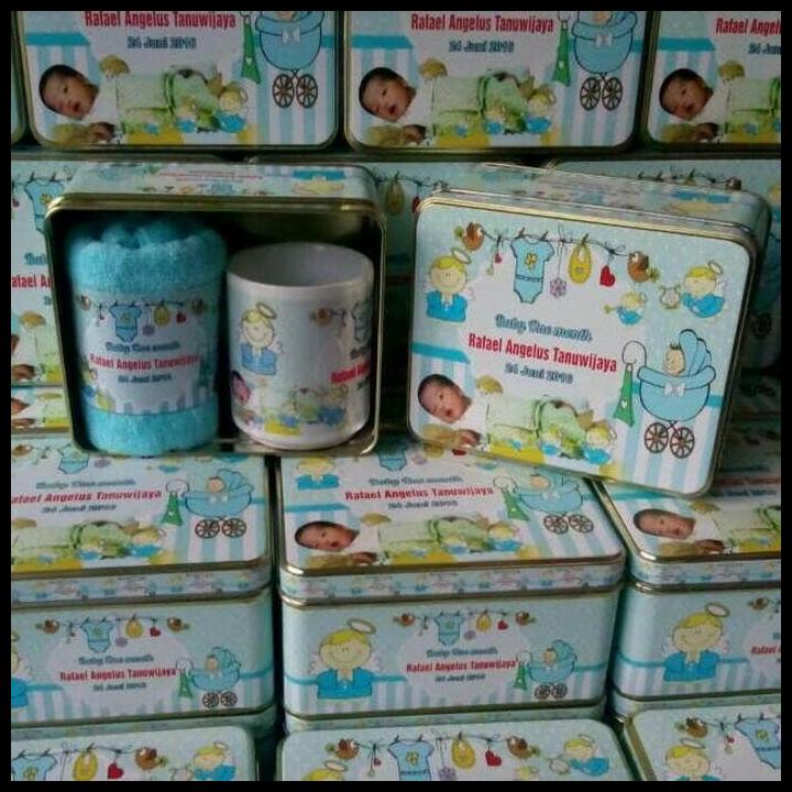 

BEST DEAL KALENG KOTAK CUSTOM/ SOUVENIR KALENG KOTAK/ SOUVENIR ULTAH/ HAMPERS !!!!!!