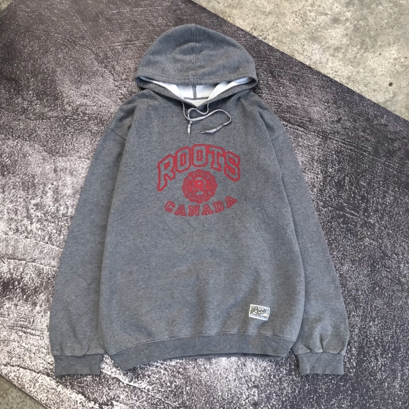 Hoodie Roots canada grey (XL)