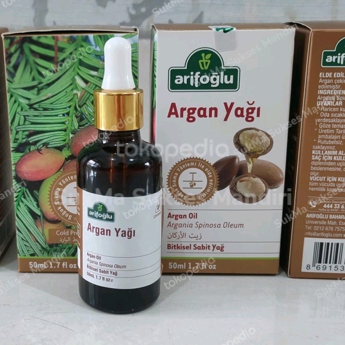 [Original] Argan Oil Arifoglu 50Ml Ori From Turkey / Minyak Argan Turki / Turkiye Terbaru