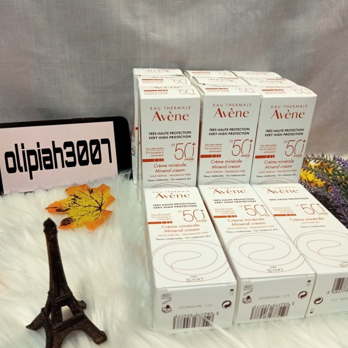 [Original] Avene Very High Protection Mineral Cream Spf 50 50Ml Bisa Gojek