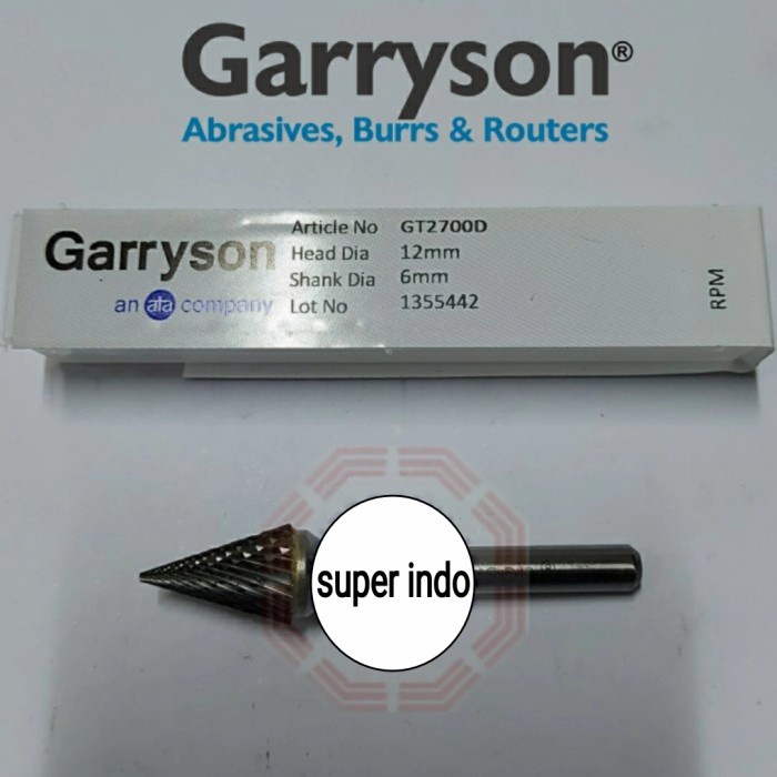 ✅Baru Garryson - Carbide Burrs Rotary Tungsten Gt2700D England Berkualitas