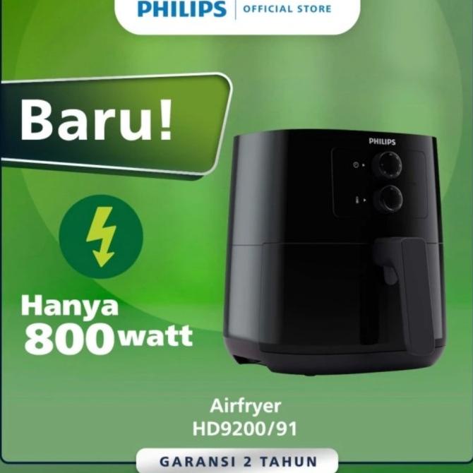 Philips : Hd 9200 Air Fryer Low Watt Hd 9200 / 91 Phillips 800 Watt