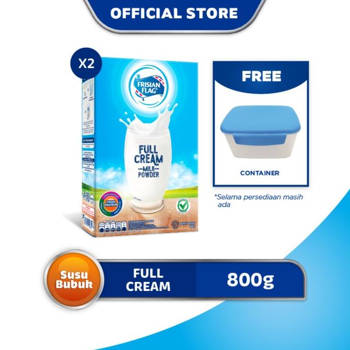 

Frisian Flag Kompleta Susu Bubuk Keluarga Fullcream 800G[2X] Free Gift