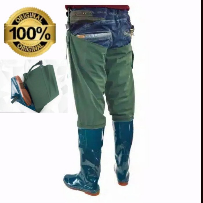 SEPATU BOOTS PRIA KARET SAWAH PETANI MANCING PETERNAK KEBUN ORIGINAL