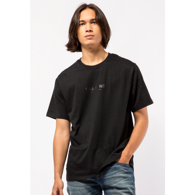 Tirajeans Printed T-shirt TTS202S20011F21 Black