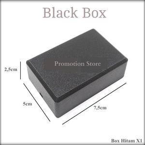 Box Plastik / Kotak Plastik Hitam 7,5 X 5 X 2,5 Cm Box Casing Driver