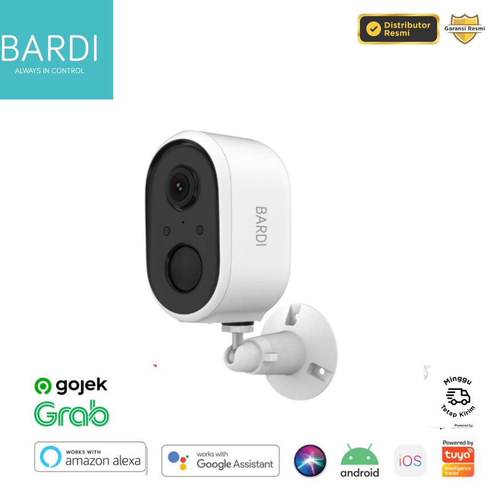 BARDI CCTV With Battery Smart IP Camera Kamera
