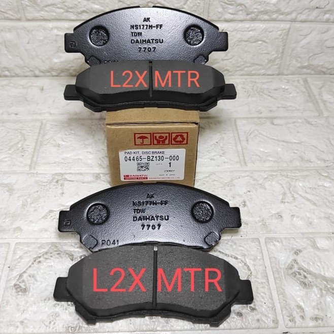 Cod Brake Pad Kampas Rem Depan Gran Max Kode Hm233