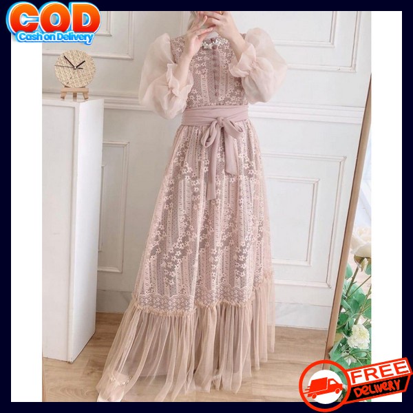 Terbaru 2024 Gamis Kondangan Gmis Wisuda Ghamis Breasmaid Cocok Untuk Model Baru Dresh Baju Hari Ray