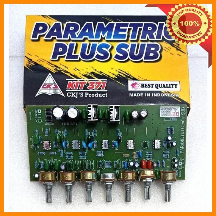 (ECA) KIT STEREO TONE CONTROL PARAMETRIK PLUS SUBWOOFER BY CKJ 371