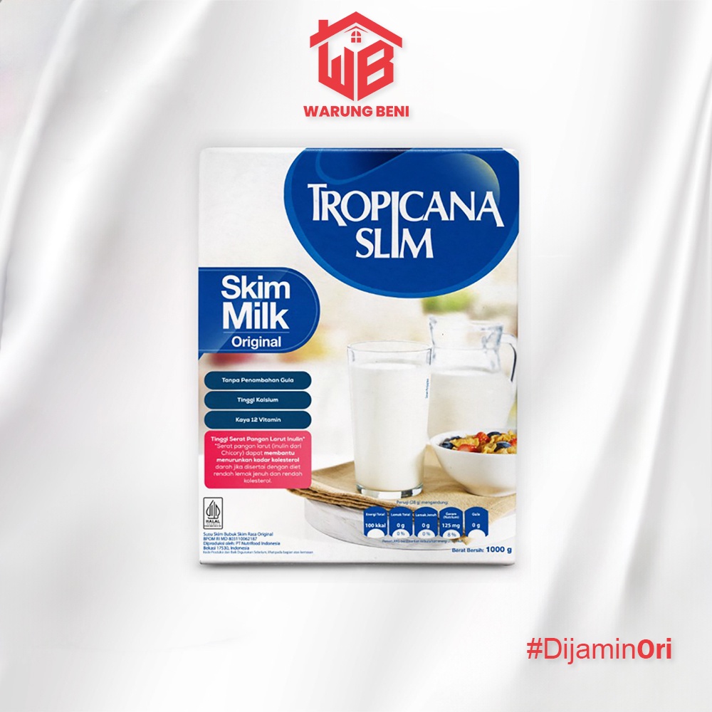 

Tropicana Slim Susu Turunkan Kolestrol Original 1000 gr