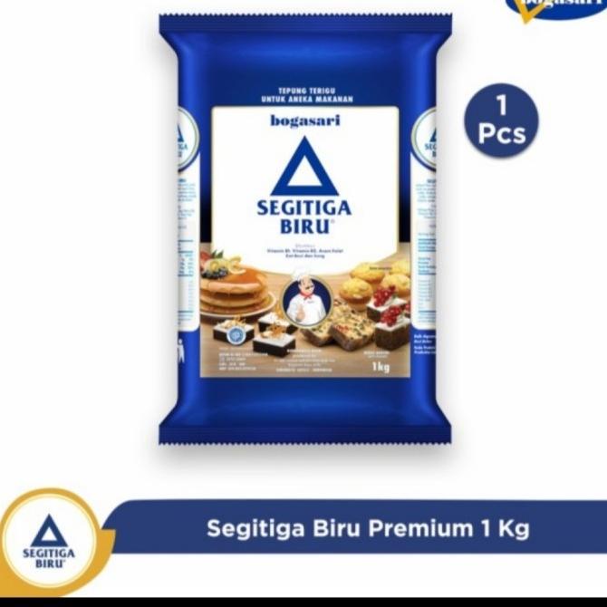 

terigu segitiga biru premium 1kg dus(12 pcs) Baru!!!