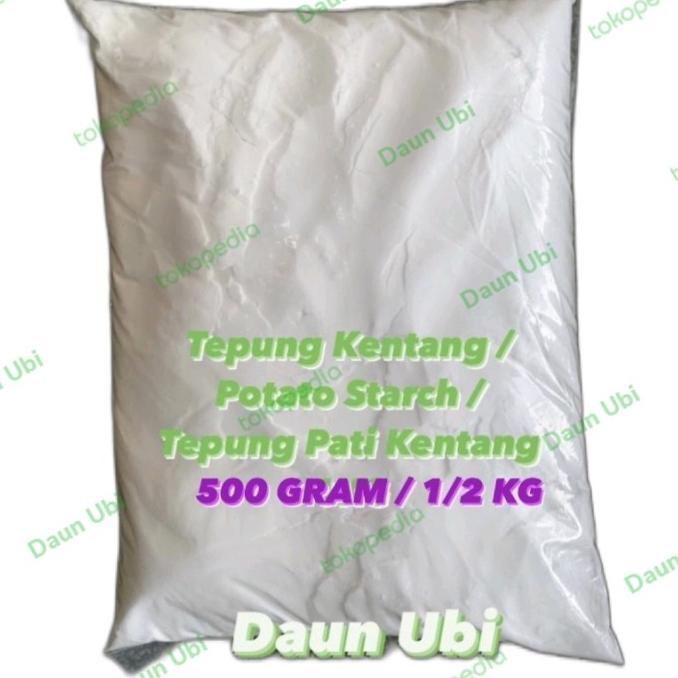 

Potato Starch / Tepung Kentang / Tepung Pati Kentang - 500 Gram