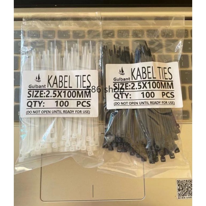 

Kabel Ties Cable Tie 2.5 X 100Mm (10Cm) /Dasi Kabel 10Cm