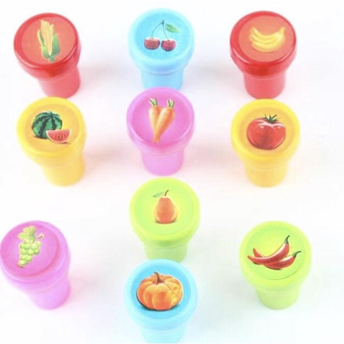 

Mainan Anak, Stempel Anak Vegie, Stamp Murah Untuk Reward Anak