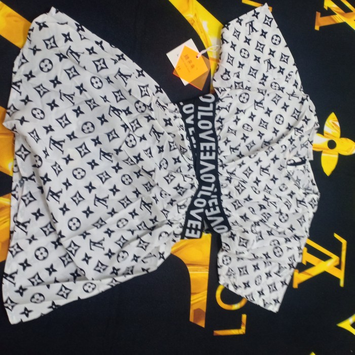 [Ori] Baju Dress Wanita Merk Lv Berkualitas