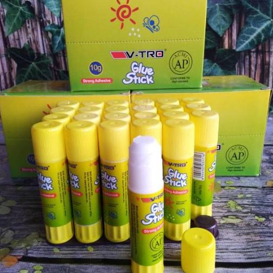

Flash Sale - (24pc) LEM GLUE STICK 10 GRAM / LEM STIK KERTAS / LEM BATANG KUNING / GLUE STIK