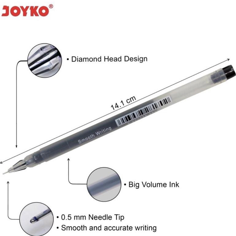 

BISA COD BULPOINT JOYKO DIAMOND GP-212 HITAM ( Isi 12 biji ) TERMURAH