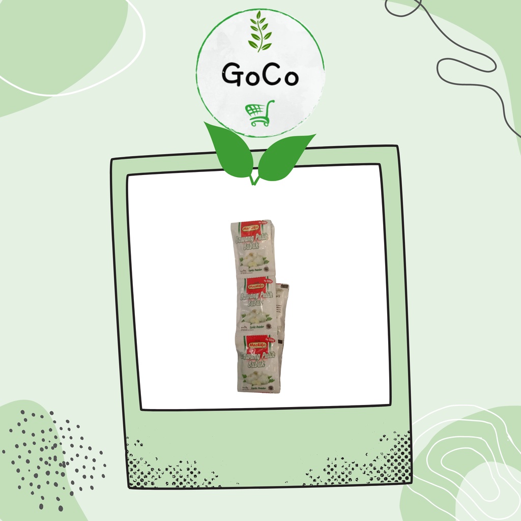 

HACHIKO | Bawang putih bubuk | 5 g |Eco-Friendly Packaging by GoCo