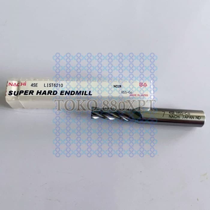 ✅New Ori Mata Bor Frais 7 Mm 7Mm 4 Flute End Mill Milling Nachi 6210 Bisa Gojek
