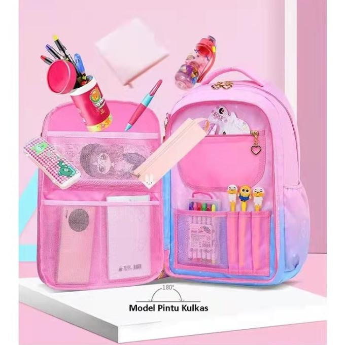 M001 Ransel Tas Anak Sekolah Perempuan Backpack Impor TAS SEKOLAH TAS