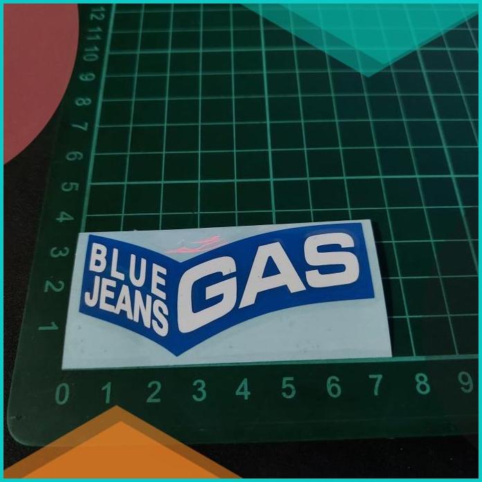 

Cutting Sticker GAS BLUE JEANS 7X3CM 20JVLZ3 limited stock pe