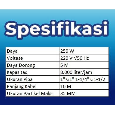 Pompa Celup Air Kotor San Ei Se 266 Auto