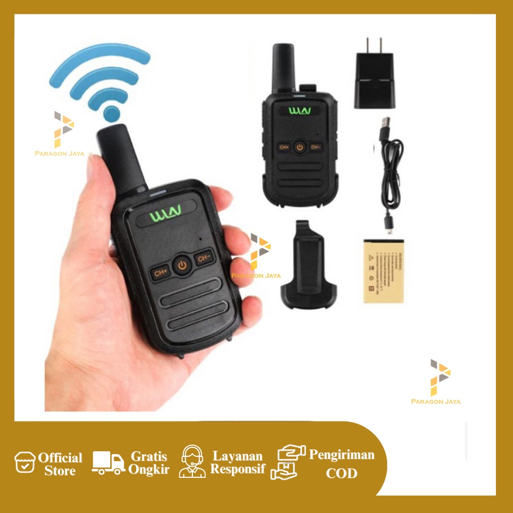 Walkie talkie min WLN Two-Way Radio KD-C51 HT Mini