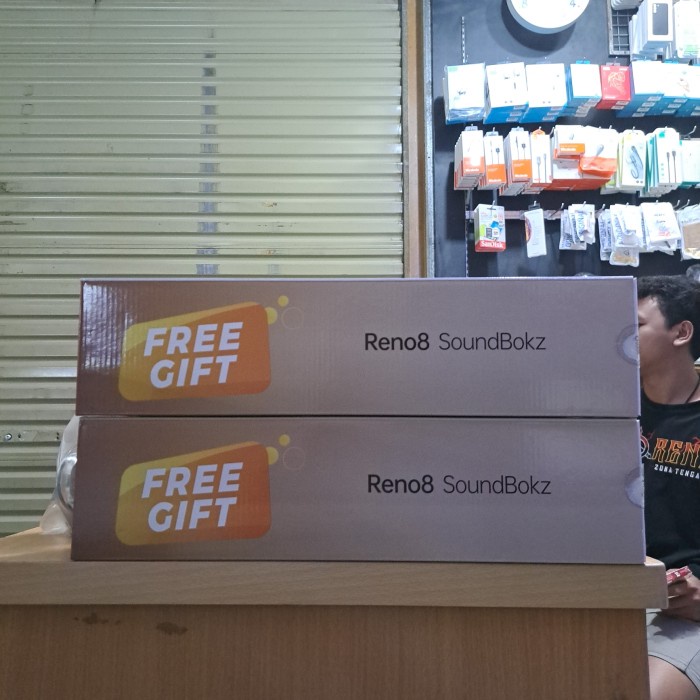{NurulShop} Speaker OPPO Bluetooth Reno Wireless Mini Home Theater VS-B4 Original - Reno 8 Berkualit