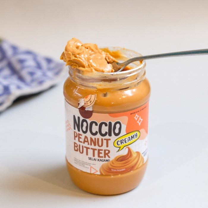 

Noccio Peanut Butter Creamy 500 Gr Selai Kacang Creamy