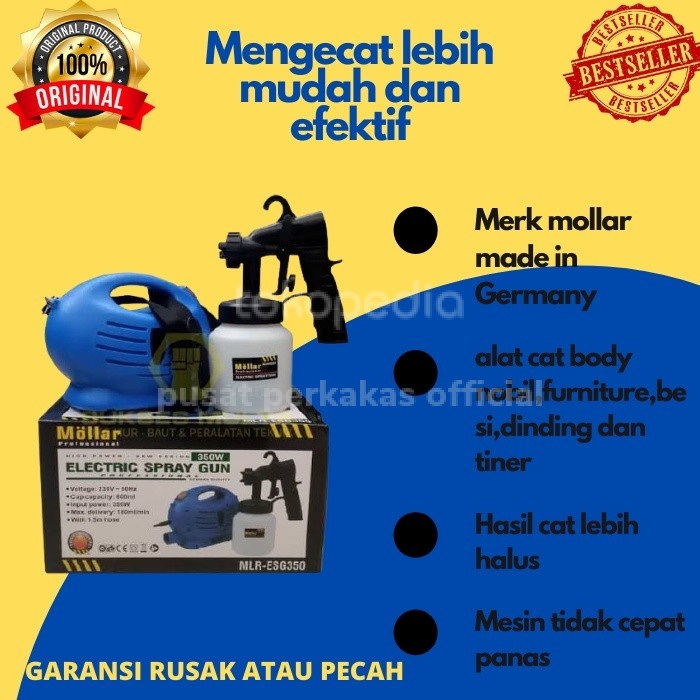 ✅Original Paint Zoom Spray Gun Kompresor Mini Airbrush Alat Cat Semprot Listrik Terbatas