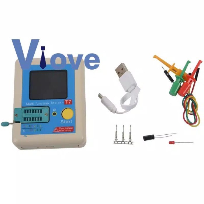 Lcr-T7 Esr Meter Transistor Tester Diode Triode Capacitance