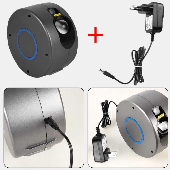 ✅Termurah Uss - Voovoo Lampu Proyektor Tidur Cahaya Bintang Galaxy Light Gx-333 Limited