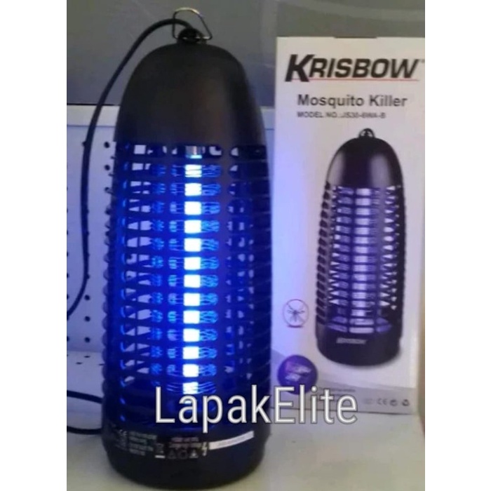 ✅Termurah Jebakan Nyamuk Krisbow Sinar Lampu Ultraviolet 6W Berkualitas
